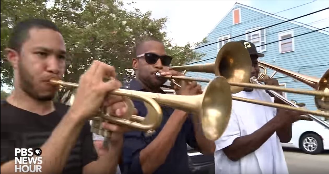Trombone Shorty inspires a new generation of musicians
