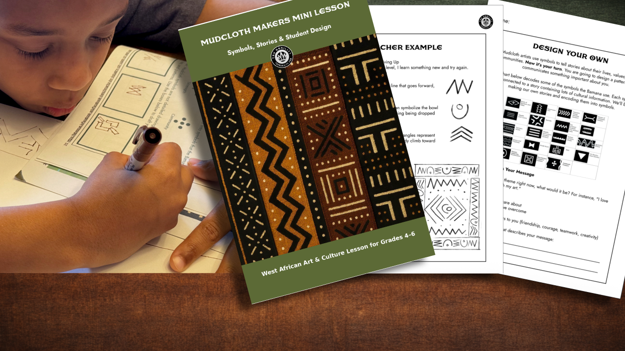 Understanding African Mudcloth: Decoding and Recreating Bogolanfini Symbols and Patterns