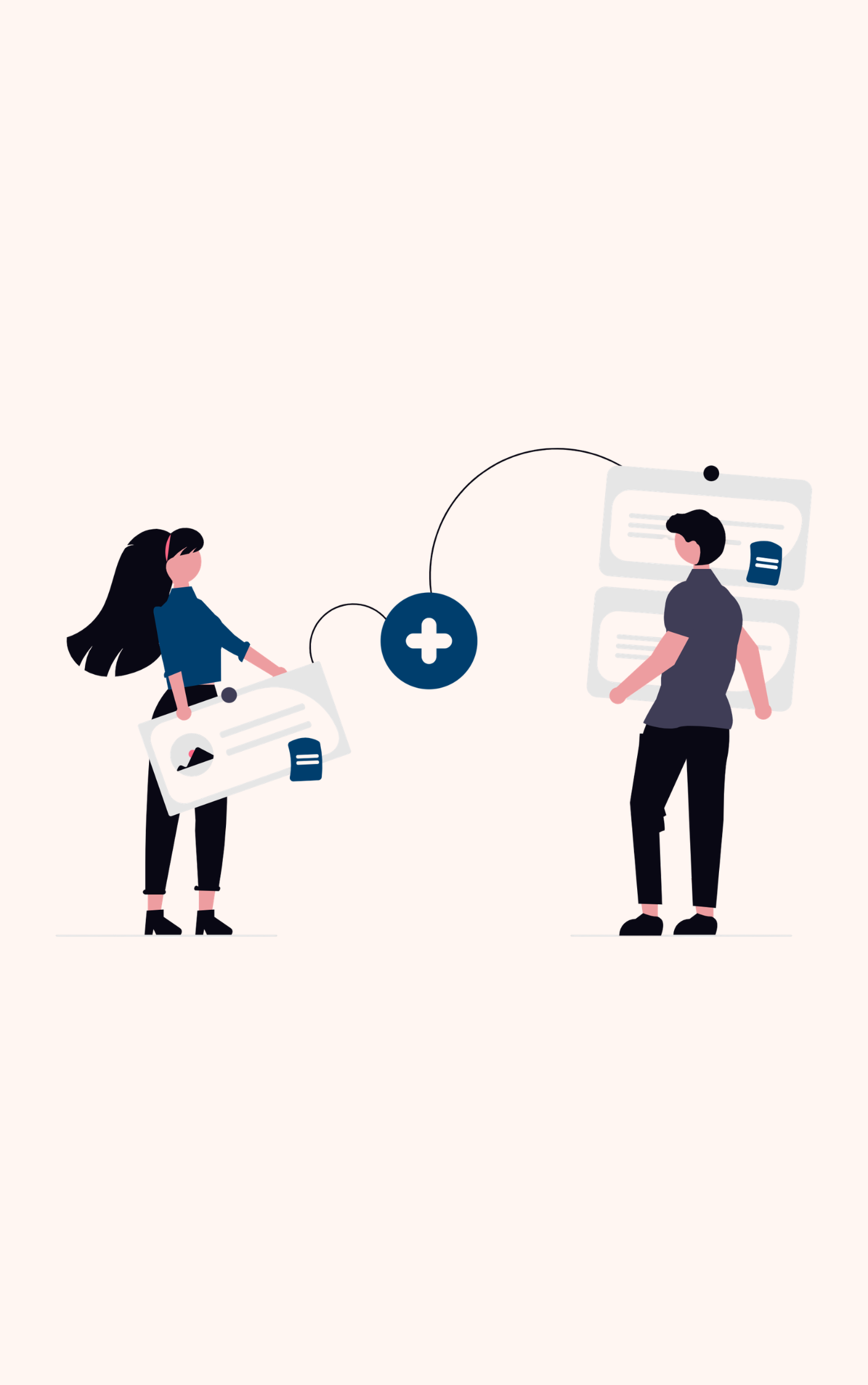 two teachers working together graphic