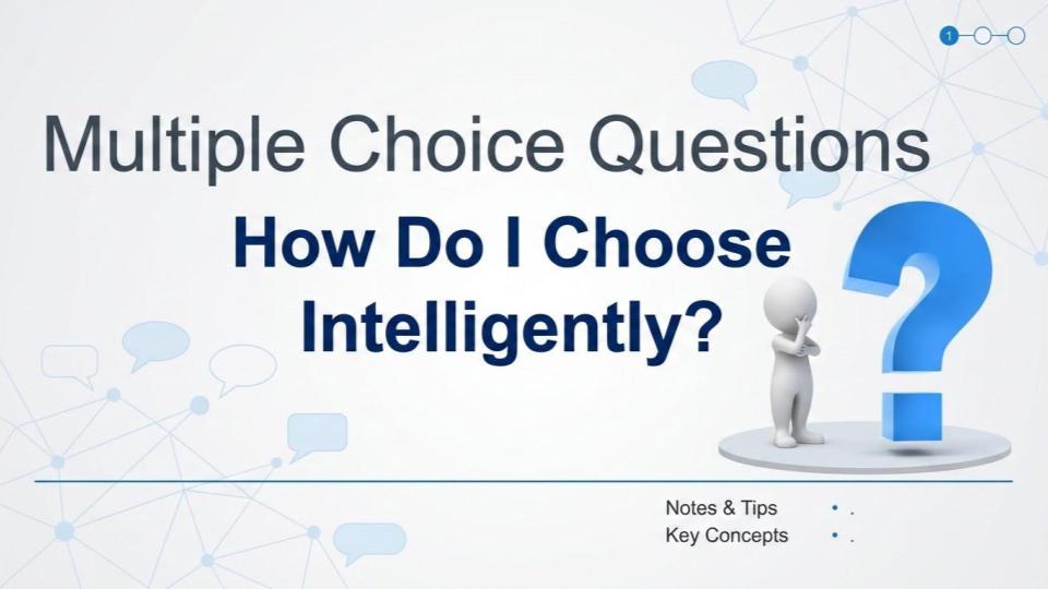Multiple Choice Strategies 