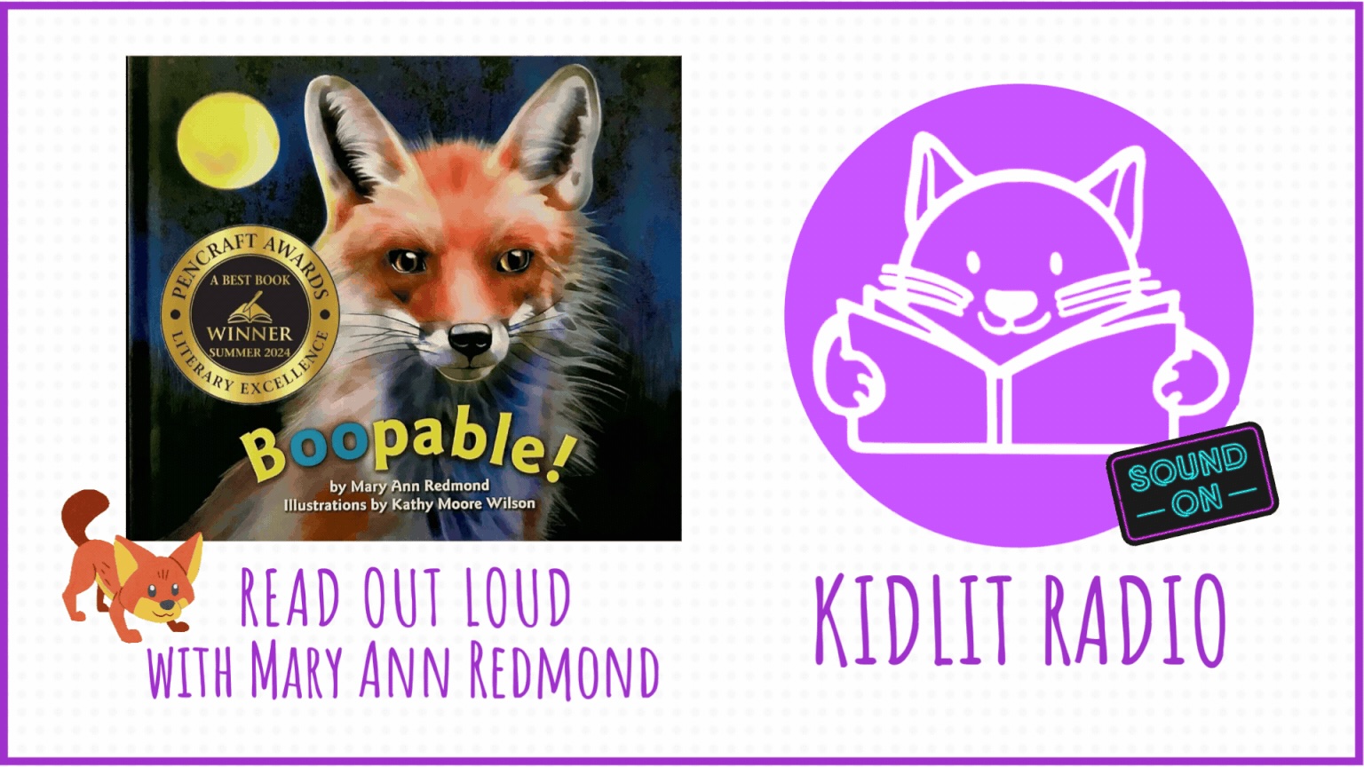 KidLit RADIO – Read Out Loud BOOPABLE!