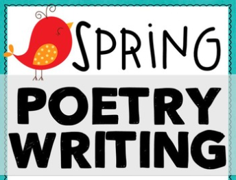 Spring Poetry Writing - Lesson and Craftivity
