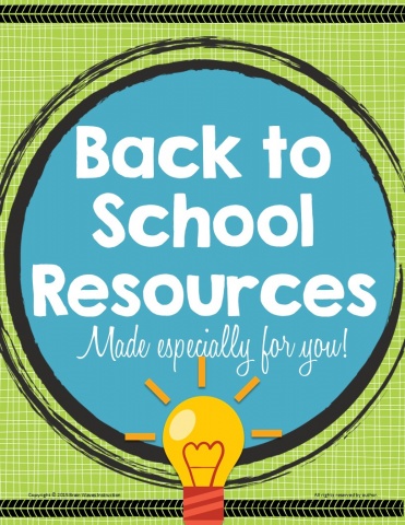 Back to School Checklist and Activities