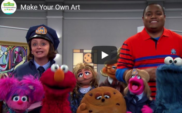 Sesame Street in Communities: Virtual Resources on Art