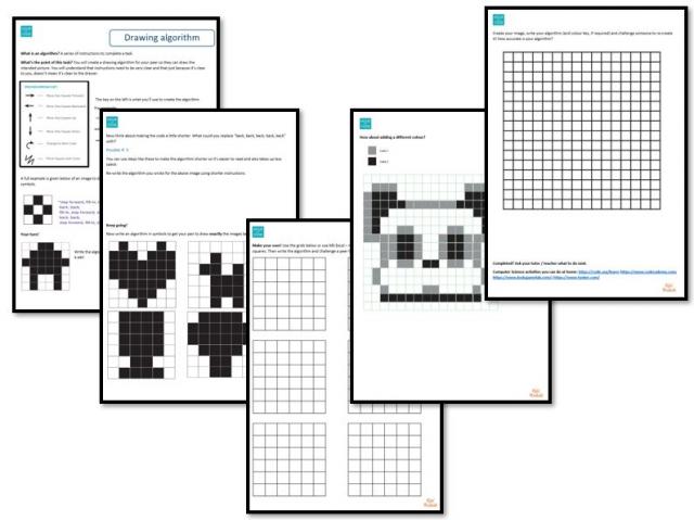 Hour of Code Task - Drawing algorithms
