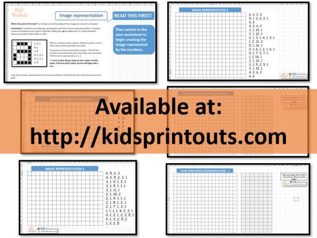 HOUR OF CODE TASK - Image Representation in Spreadsheet software / MS Excel