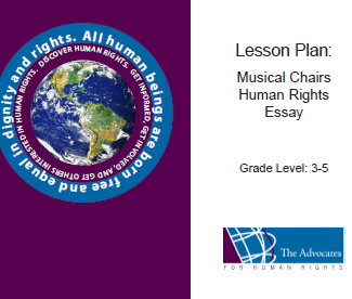 Lesson Plan: Musical Chairs Human Rights Essay